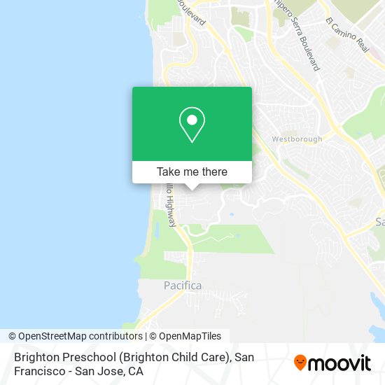 Mapa de Brighton Preschool (Brighton Child Care)