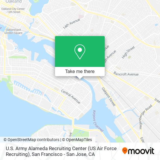 U.S. Army Alameda Recruiting Center (US Air Force Recruiting) map