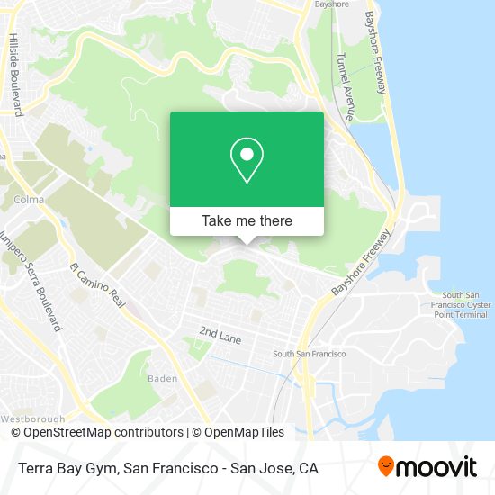 Terra Bay Gym map