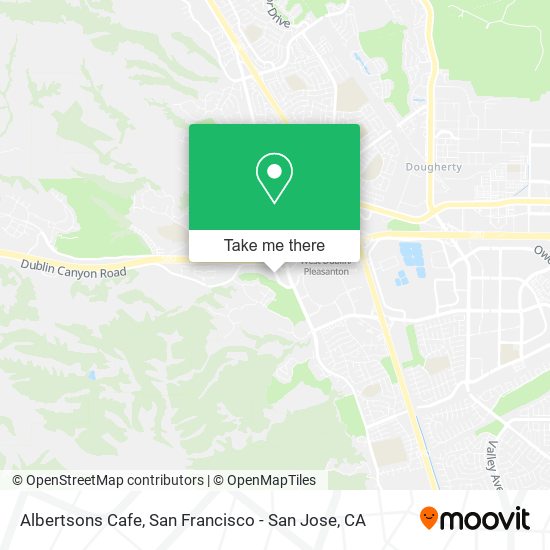 Mapa de Albertsons Cafe