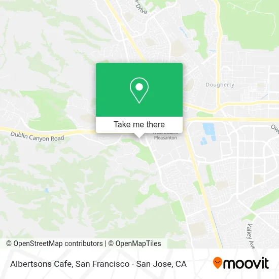 Albertsons Cafe map