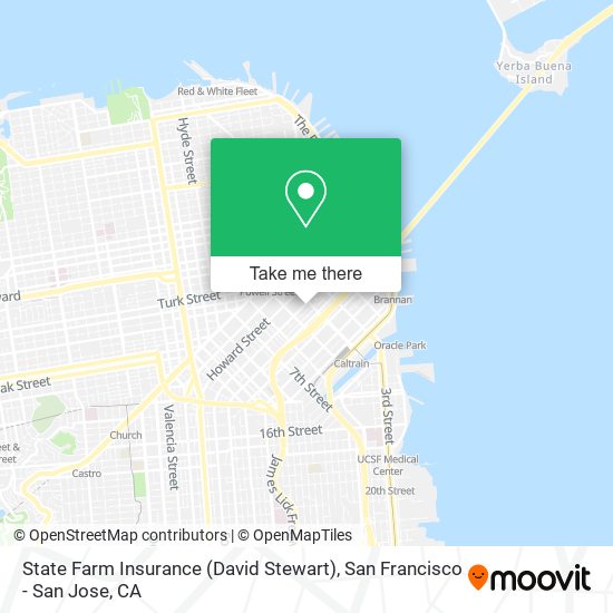 Mapa de State Farm Insurance (David Stewart)