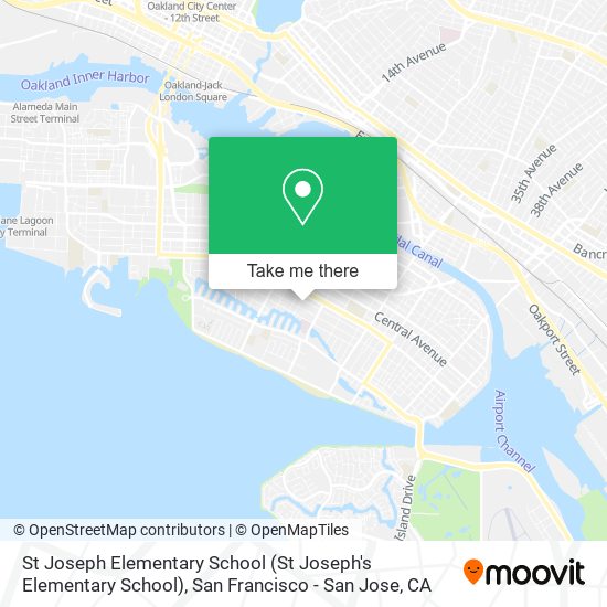 Mapa de St Joseph Elementary School