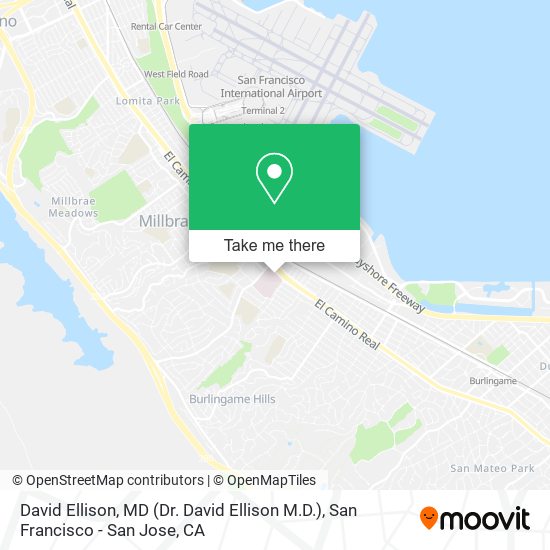David Ellison, MD (Dr. David Ellison M.D.) map