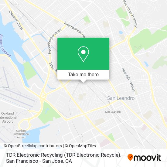 Mapa de TDR Electronic Recycling (TDR Electronic Recycle)