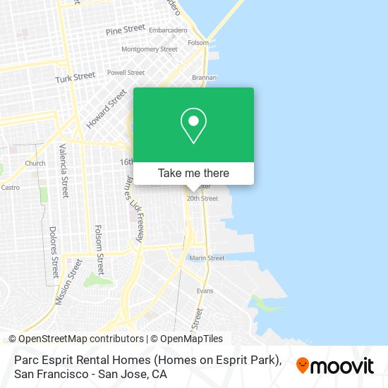 Parc Esprit Rental Homes (Homes on Esprit Park) map