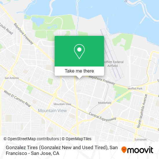 Gonzalez Tires (Gonzalez New and Used Tired) map