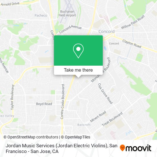 Jordan Music Services (Jordan Electric Violins) map