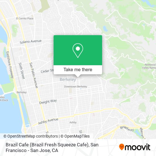 Mapa de Brazil Cafe (Brazil Fresh Squeeze Cafe)