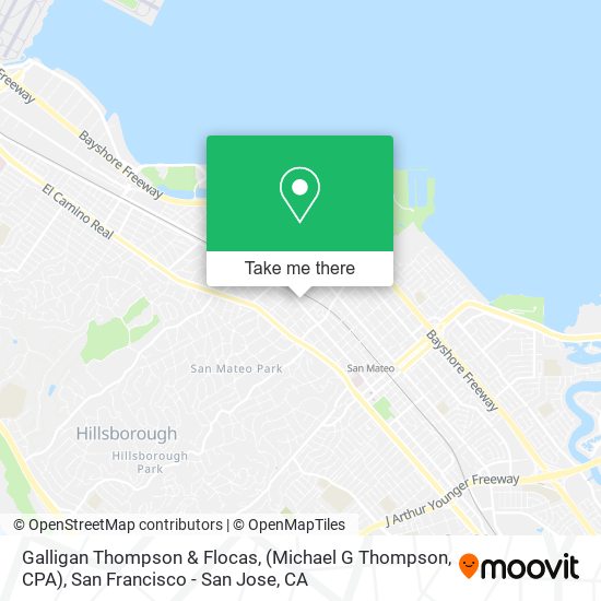 Galligan Thompson & Flocas, (Michael G Thompson, CPA) map