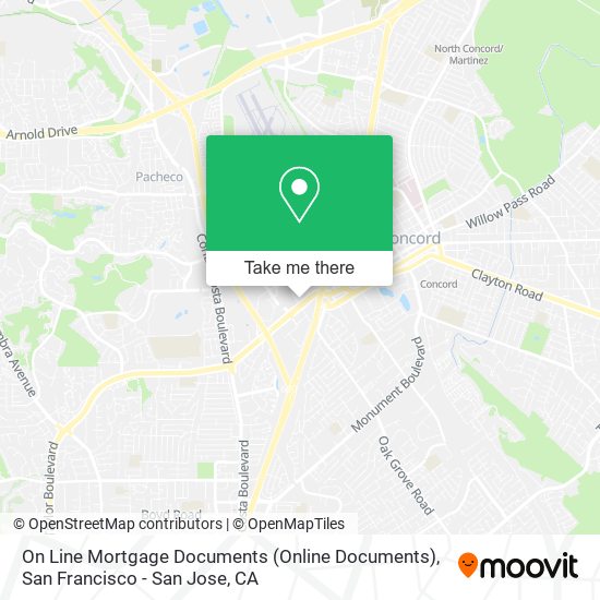 On Line Mortgage Documents (Online Documents) map