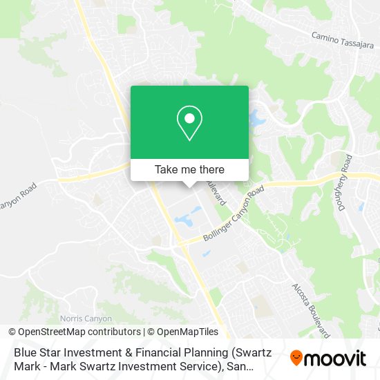 Mapa de Blue Star Investment & Financial Planning (Swartz Mark - Mark Swartz Investment Service)