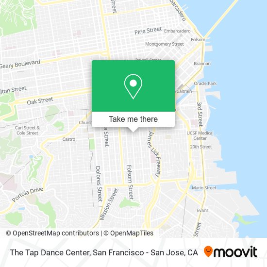 Mapa de The Tap Dance Center