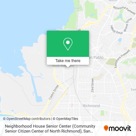 Neighborhood House Senior Center (Community Senior Citizen Center of North Richmond) map