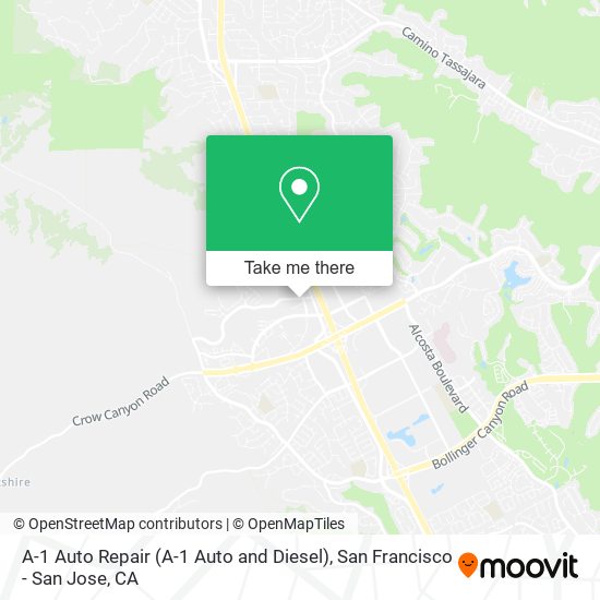 A-1 Auto Repair (A-1 Auto and Diesel) map