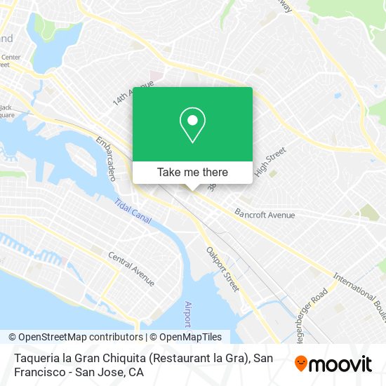 Taqueria la Gran Chiquita (Restaurant la Gra) map