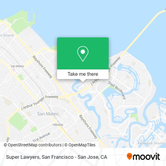 Super Lawyers map