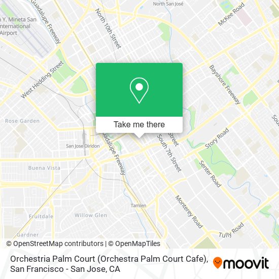 Mapa de Orchestria Palm Court (Orchestra Palm Court Cafe)