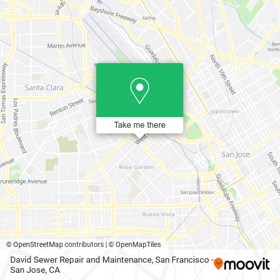 David Sewer Repair and Maintenance map