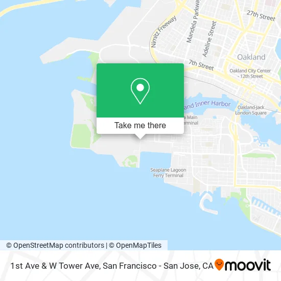 Mapa de 1st Ave & W Tower Ave