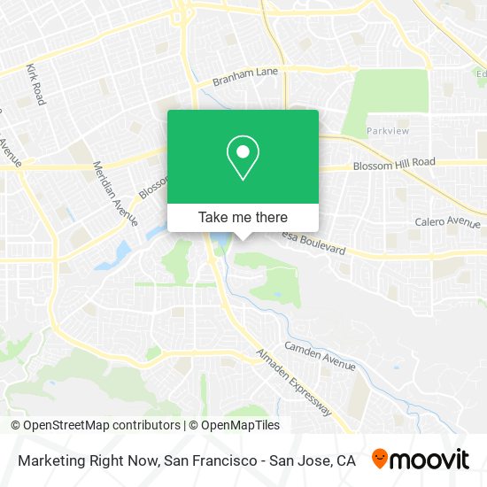 Marketing Right Now map