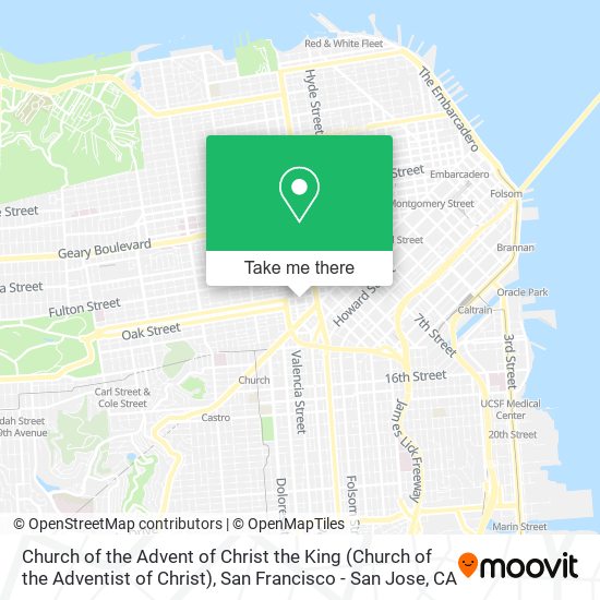 Church of the Advent of Christ the King (Church of the Adventist of Christ) map