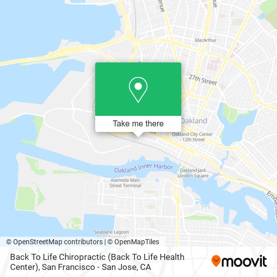 Back To Life Chiropractic (Back To Life Health Center) map