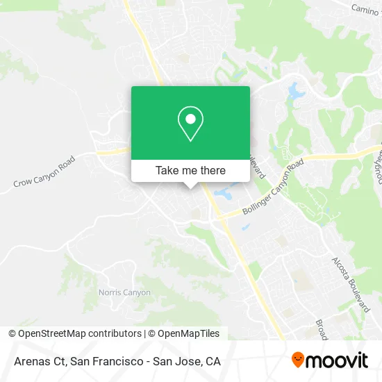 Mapa de Arenas Ct