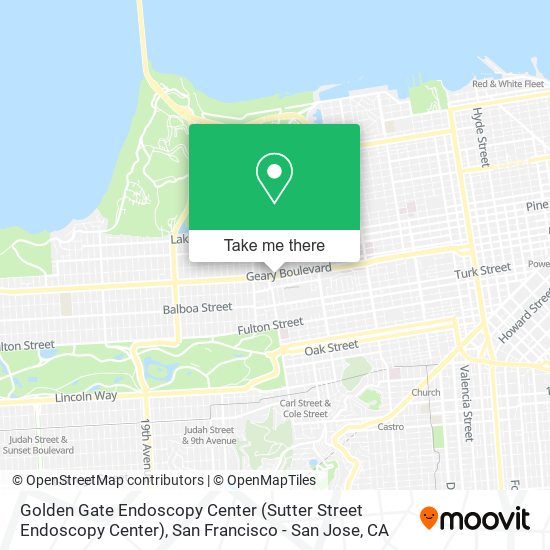 Golden Gate Endoscopy Center (Sutter Street Endoscopy Center) map