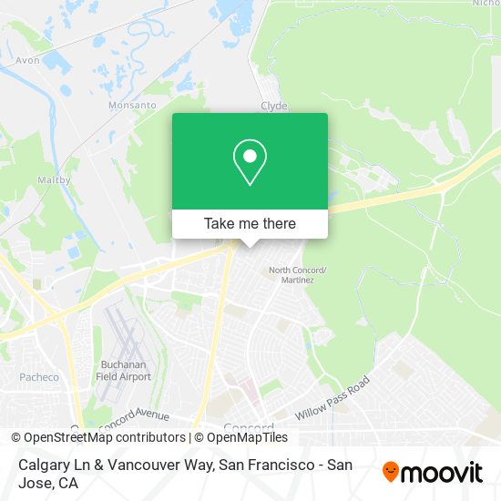 Mapa de Calgary Ln & Vancouver Way