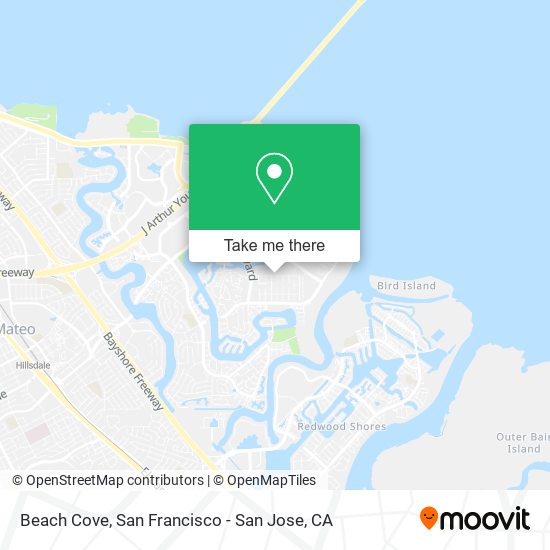 Beach Cove map