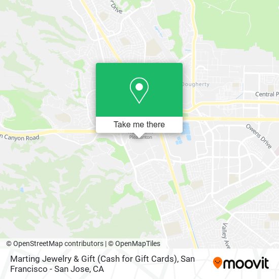 Mapa de Marting Jewelry & Gift (Cash for Gift Cards)
