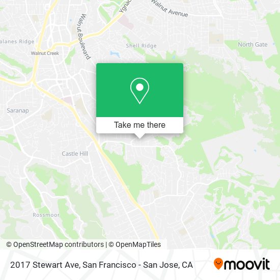 2017 Stewart Ave map