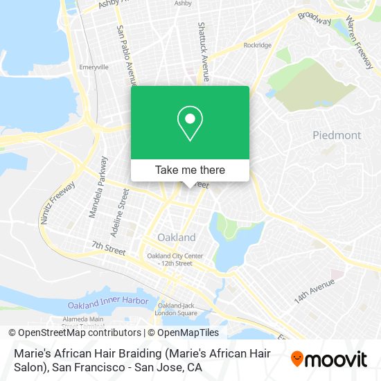 Mapa de Marie's African Hair Braiding