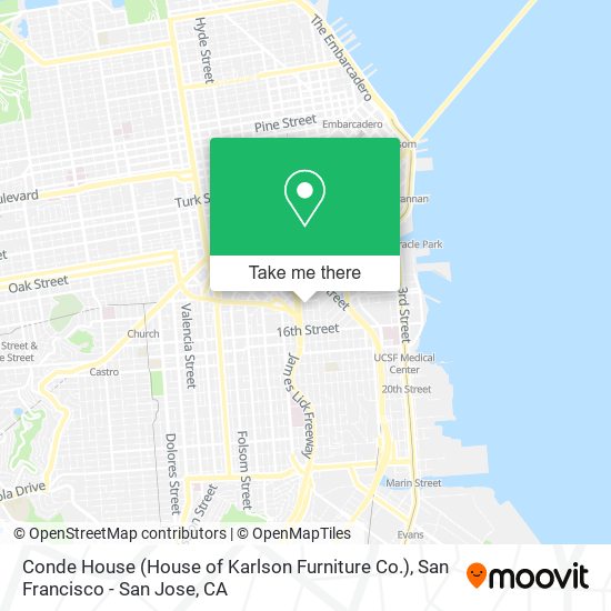 Conde House (House of Karlson Furniture Co.) map