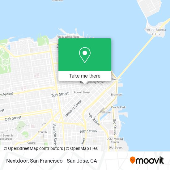 Mapa de Nextdoor