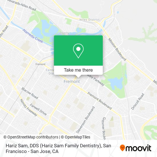 Mapa de Hariz Sam, DDS (Hariz Sam Family Dentistry)