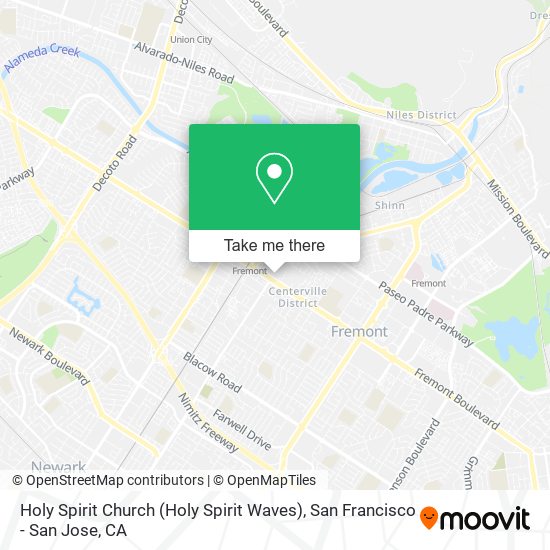 Mapa de Holy Spirit Church (Holy Spirit Waves)
