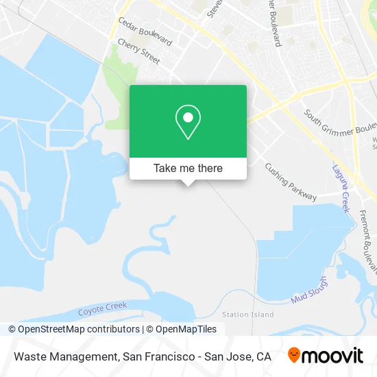 Waste Management map