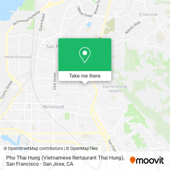 Pho Thai Hung (Vietnamese Rertaurant Thai Hung) map