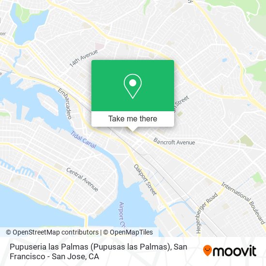 Mapa de Pupuseria las Palmas (Pupusas las Palmas)