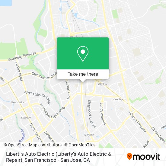 Mapa de Liberti's Auto Electric (Liberty's Auto Electric & Repair)