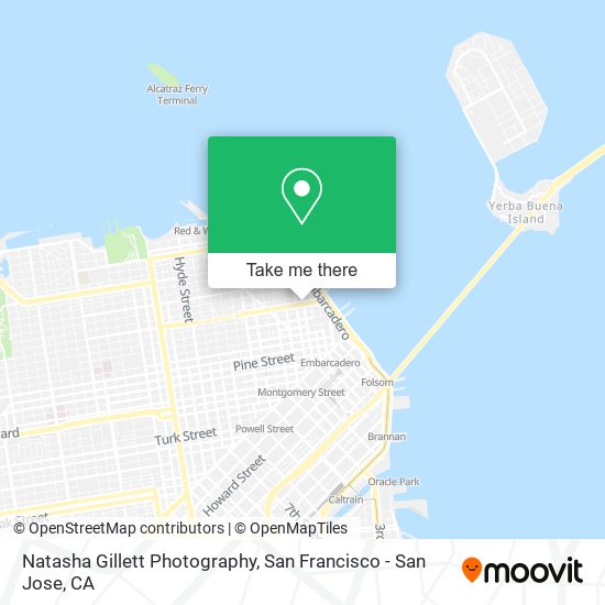 Natasha Gillett Photography map