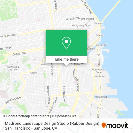 Madroño Landscape Design Studio (Rubber Design) map