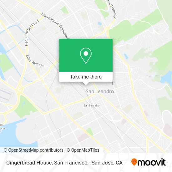 Gingerbread House map