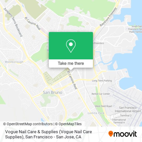 Vogue Nail Care & Supplies map