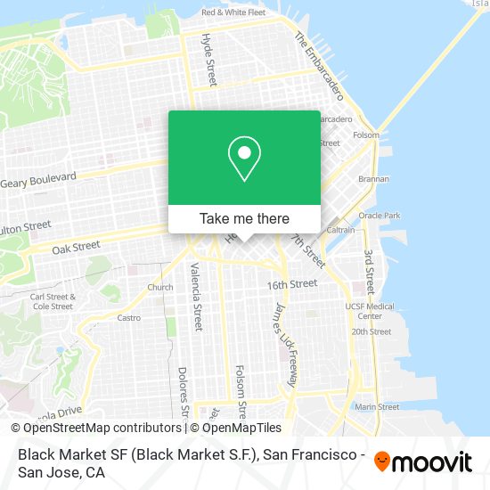Mapa de Black Market SF (Black Market S.F.)