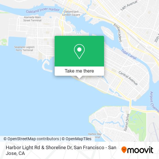 Harbor Light Rd & Shoreline Dr map