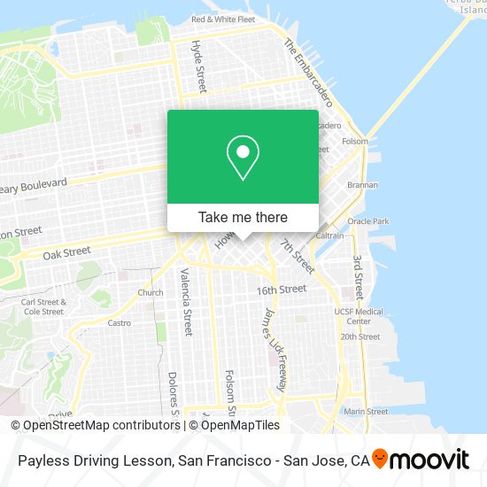 Mapa de Payless Driving Lesson