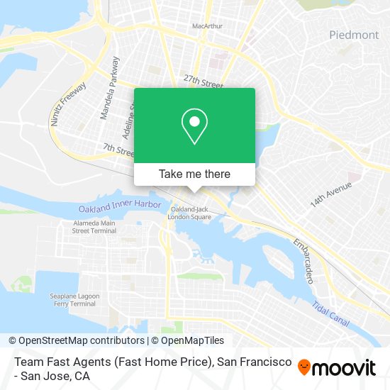 Mapa de Team Fast Agents (Fast Home Price)